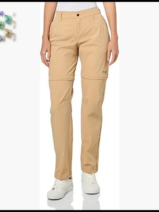 Convertible Hiking Pants Outdoor Recreation UPF 50 Articulated Knees Water